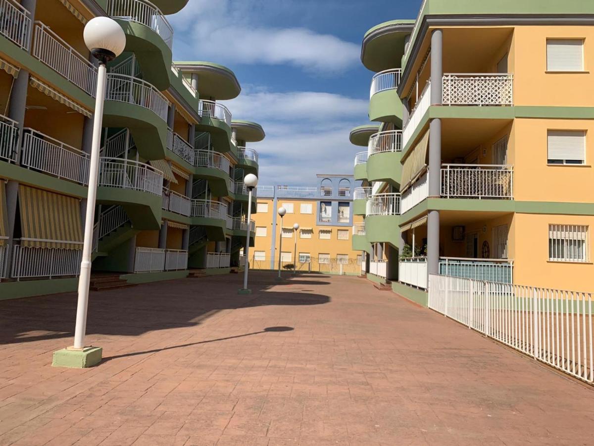 Apto Con Piscina En La Playa Cerca De Vlc Con Ac Puzol Exterior foto