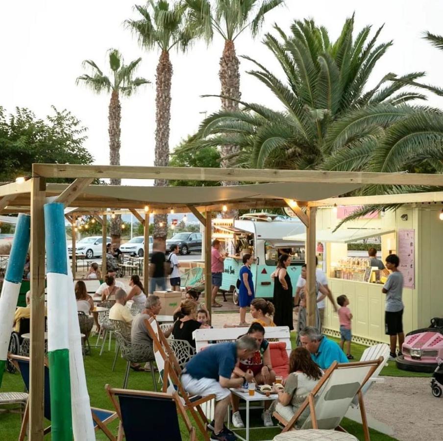 Apto Con Piscina En La Playa Cerca De Vlc Con Ac Puzol Exterior foto
